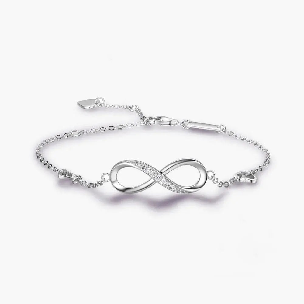 Bracelet Amitié Argent Infini Femme Argent