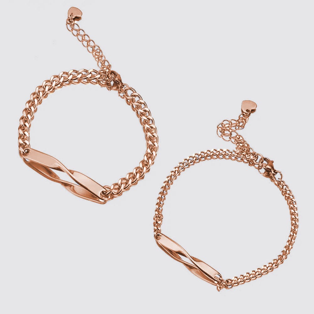 Or-Rose Bracelet Couple