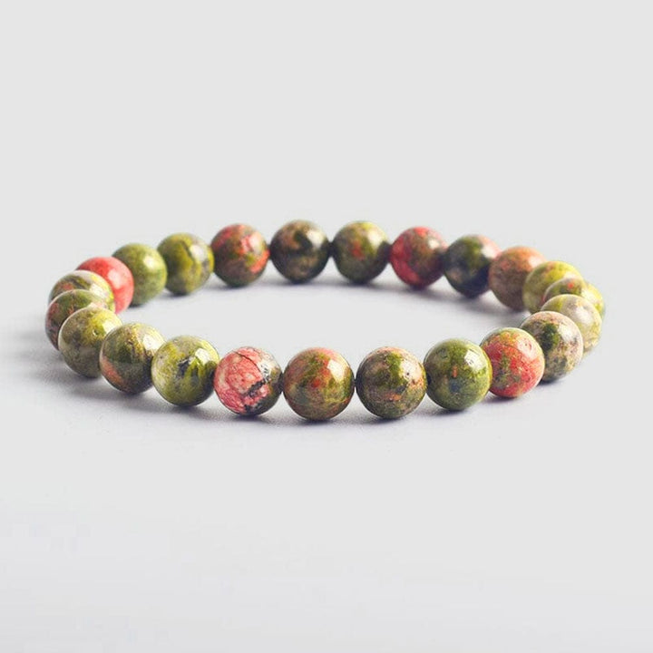 bracelet couple distance pierre naturelle Hualubao / 19cm / 6mm