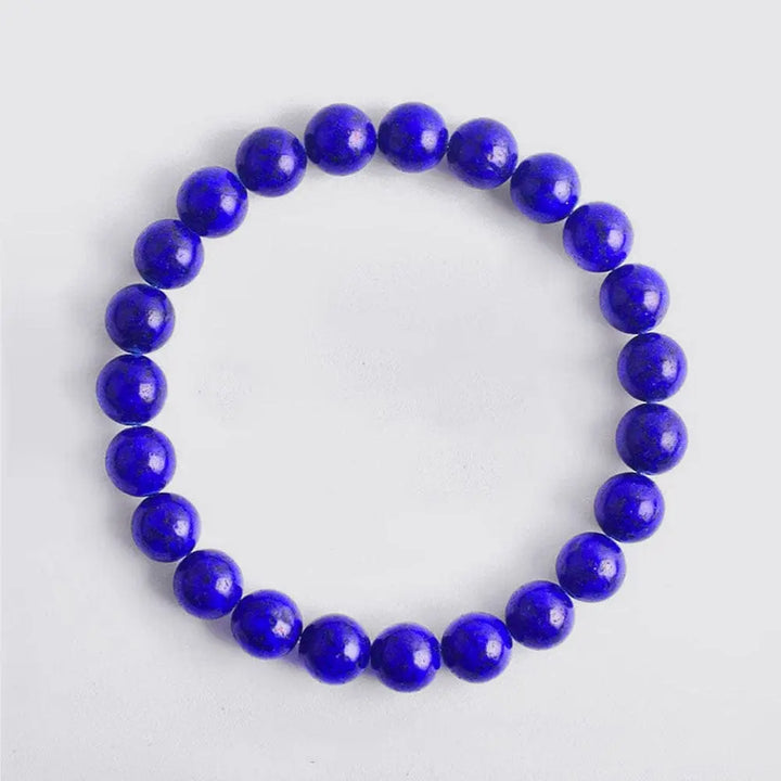 bracelet couple distance pierre naturelle Lapis Lazuli / 19cm / 6mm