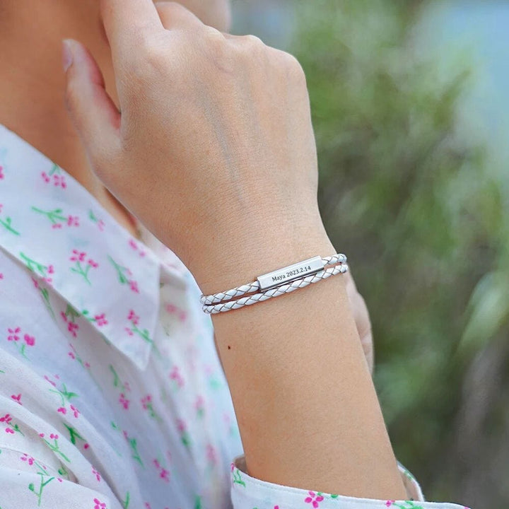 Bracelet Couple Duo Personnalisé