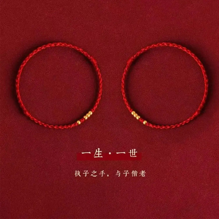Bracelet Couple Fil Rouge