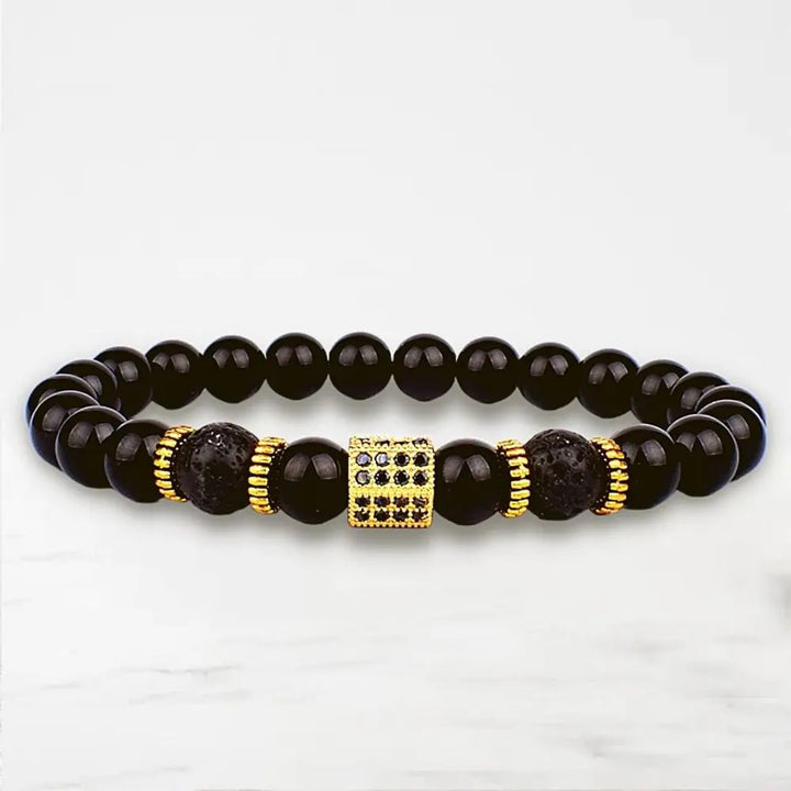 Bracelet Couple King Queen Bracelet Couple Quai Des Amours Or 17cm