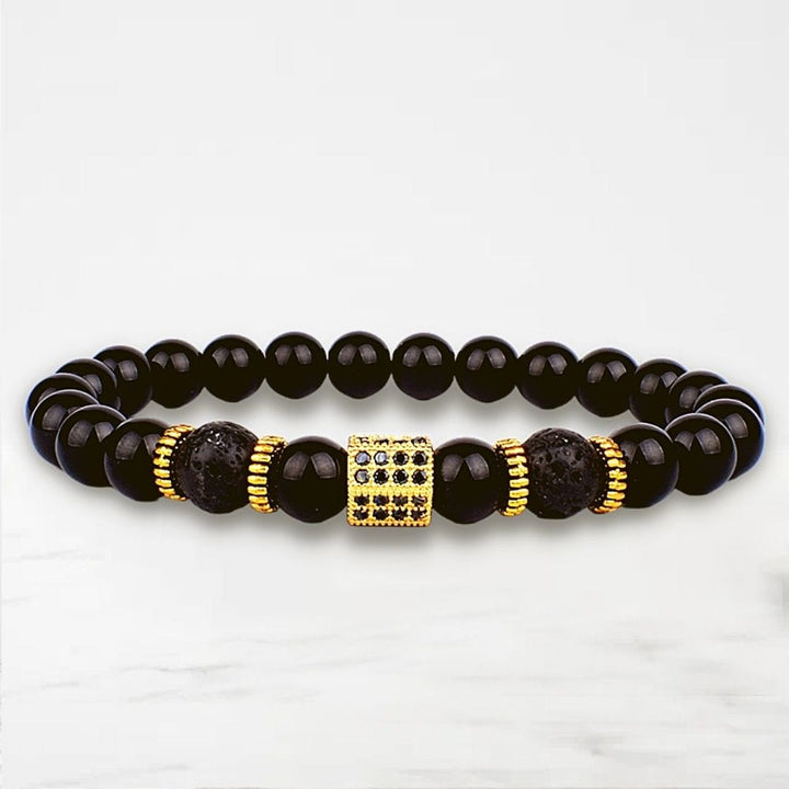 Bracelet Couple King Queen Or / 17cm