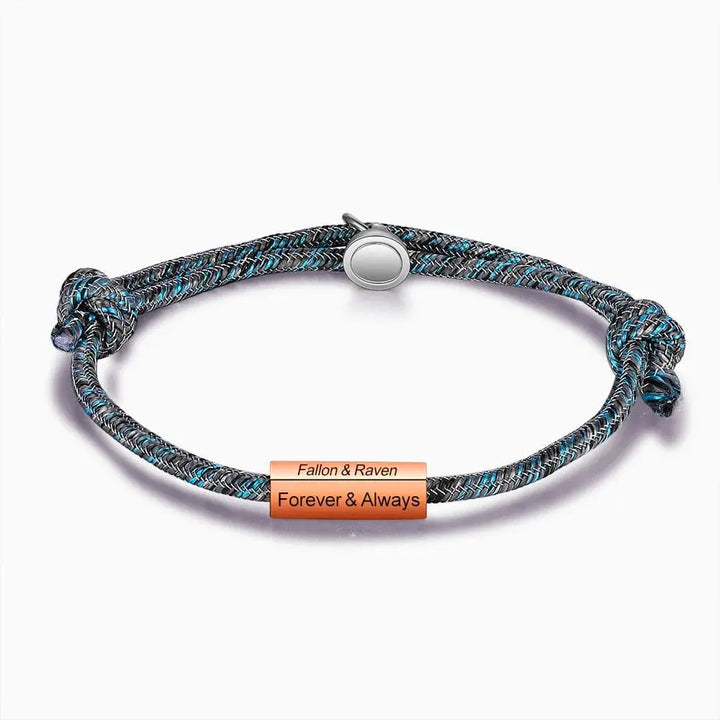 Bracelet Couple Magnétique Personnalisé