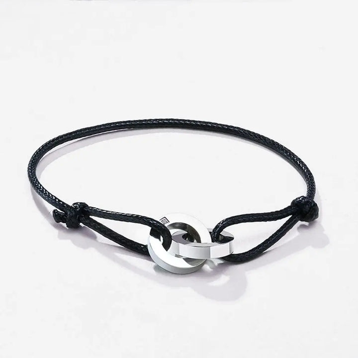 Bracelet Couple Prénom Argent
