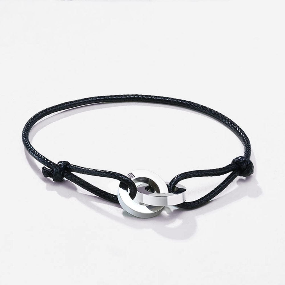 Bracelet Couple Prénom Argent