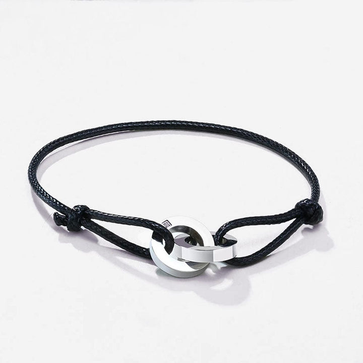 Bracelet Couple Prénom Argent