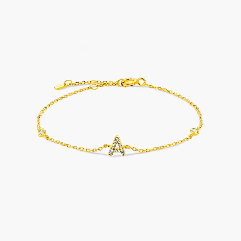 Bracelet d'amitié Femme Or / A   OR / 18cm