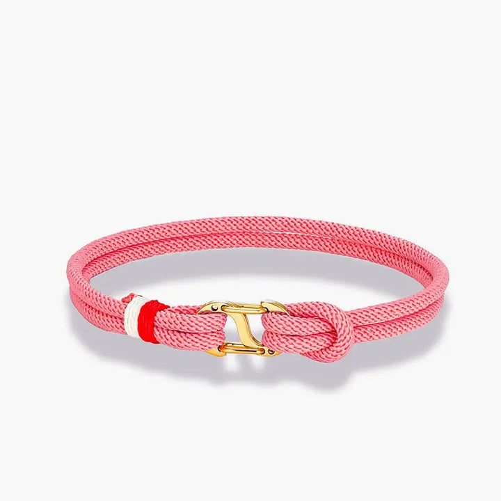 Bracelet d'Amitié Pour 2 Homme Femme Rose / 18cm