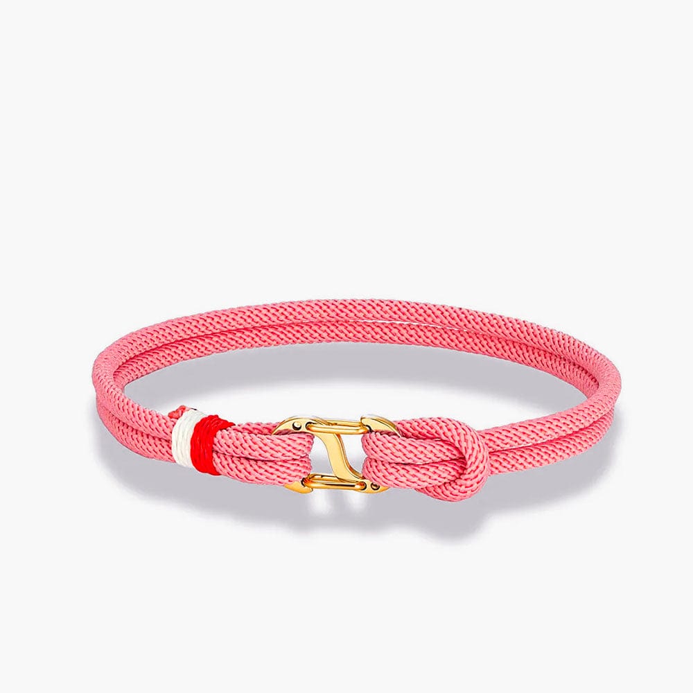 Bracelet d'Amitié Pour 2 Homme Femme Rose / 18cm