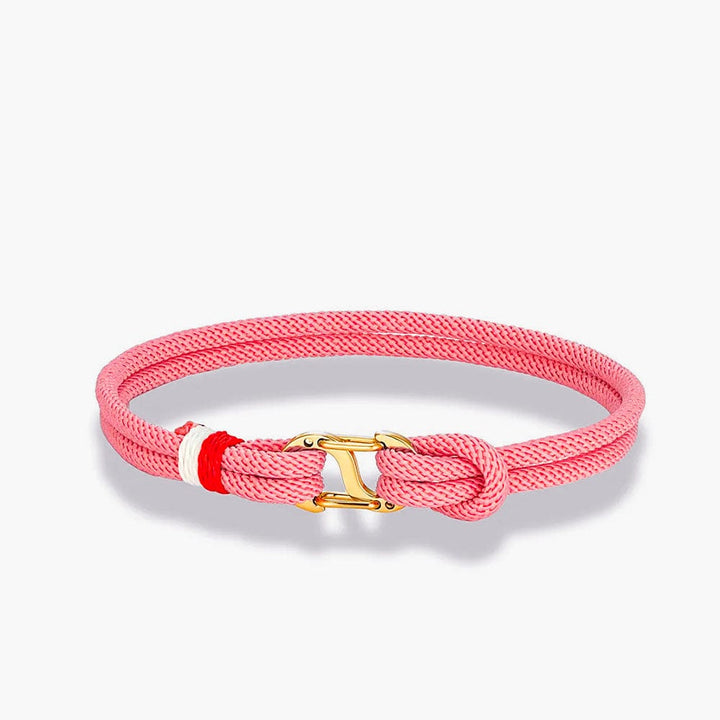 Bracelet d'Amitié Pour 2 Homme Femme Rose / 18cm
