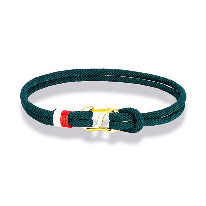 Bracelet d'Amitié Pour 2 Homme Femme Vert / 18cm