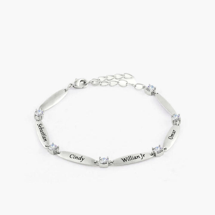 Bracelet d'Amitié Pour 6 Argent