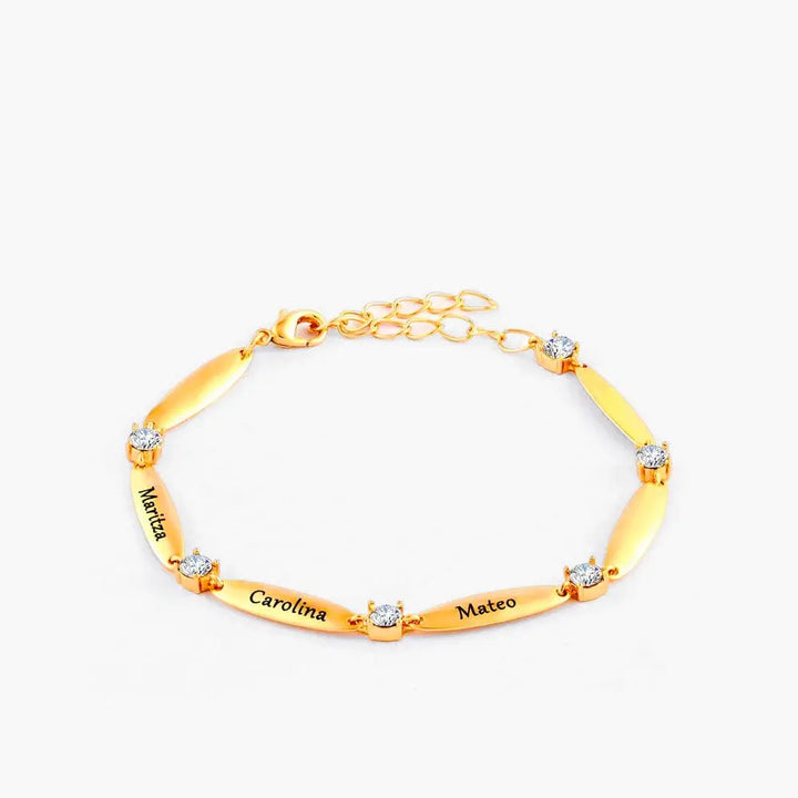 Bracelet d'Amitié Pour 6 Or