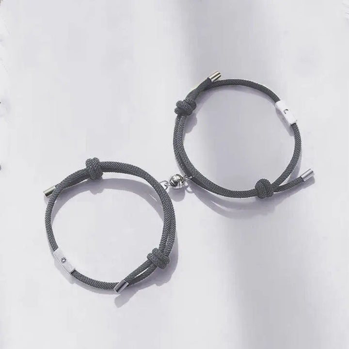 Bracelet Duo Aimant Gris