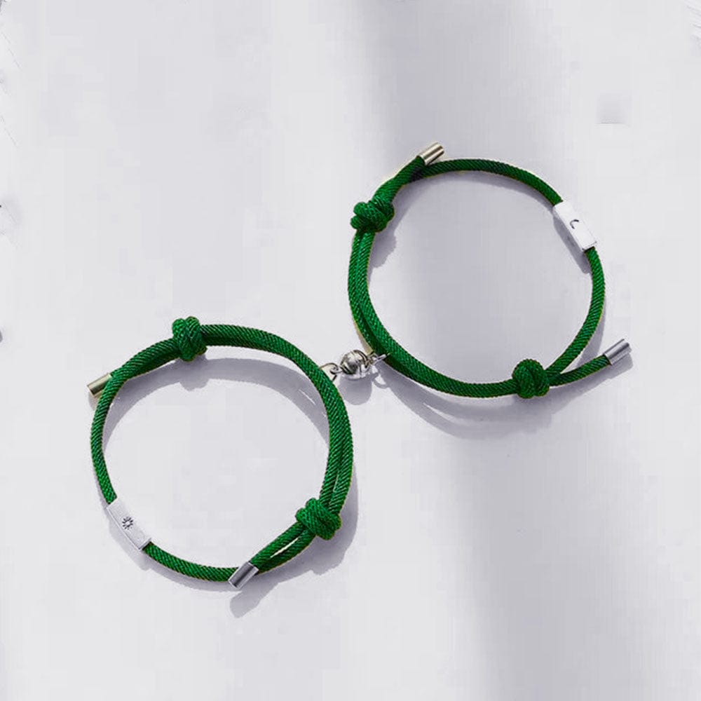 Bracelet Duo Aimant Vert