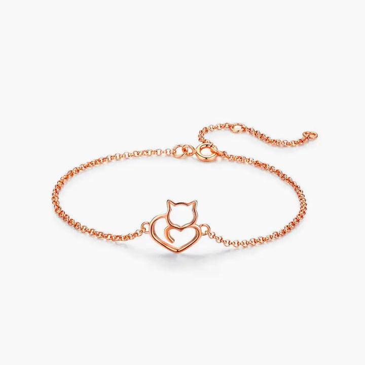 Bracelet Duo Amitié Or-Rose