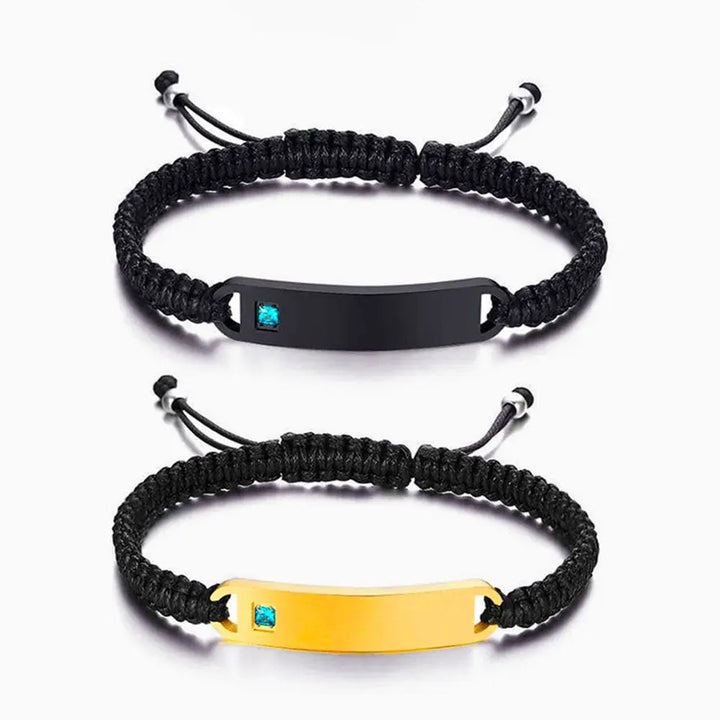 Bracelet Duo Amoureux Personnalisé Quai Des Amours