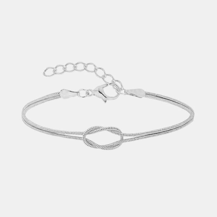 Bracelet En Commun Acier Inoxydable Argent