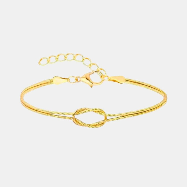 Bracelet En Commun Acier Inoxydable Or