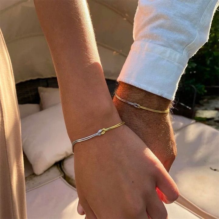 Bracelet En Commun Acier Inoxydable