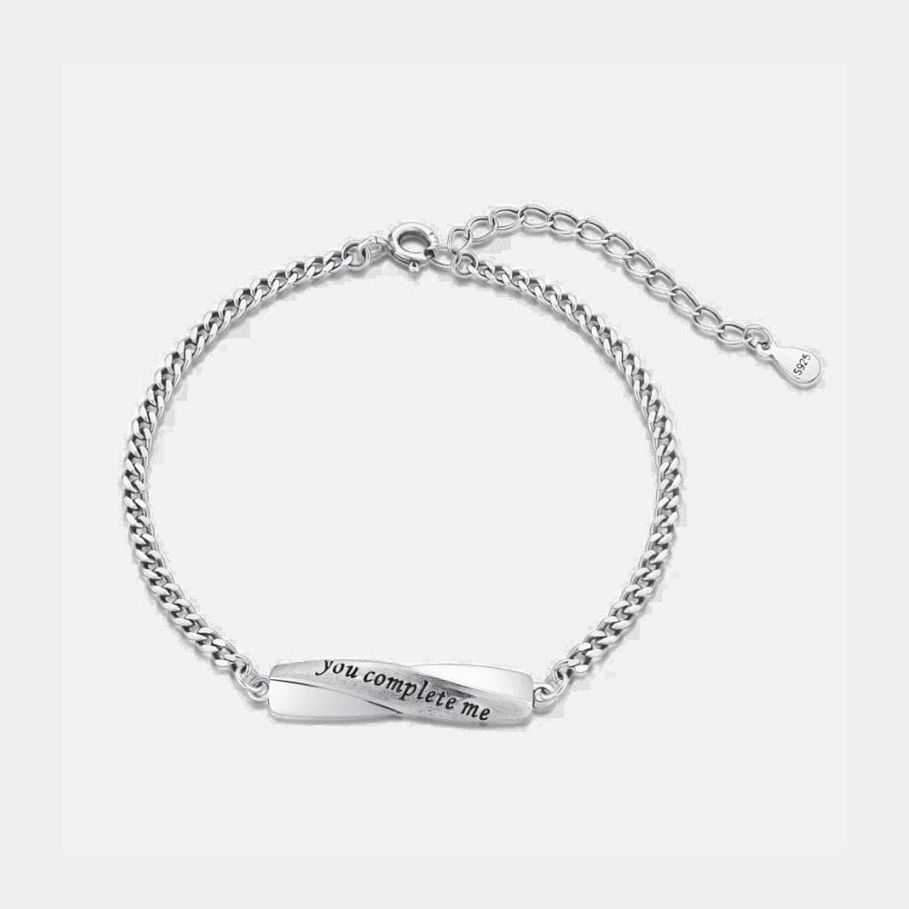 Bracelet En Commun Argent Argent / Elle