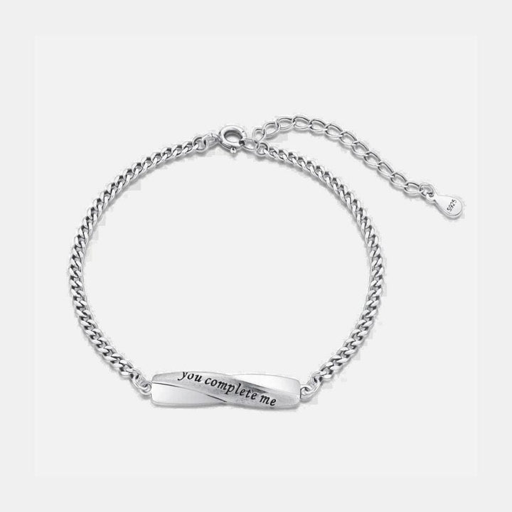 Bracelet En Commun Argent Argent / Elle