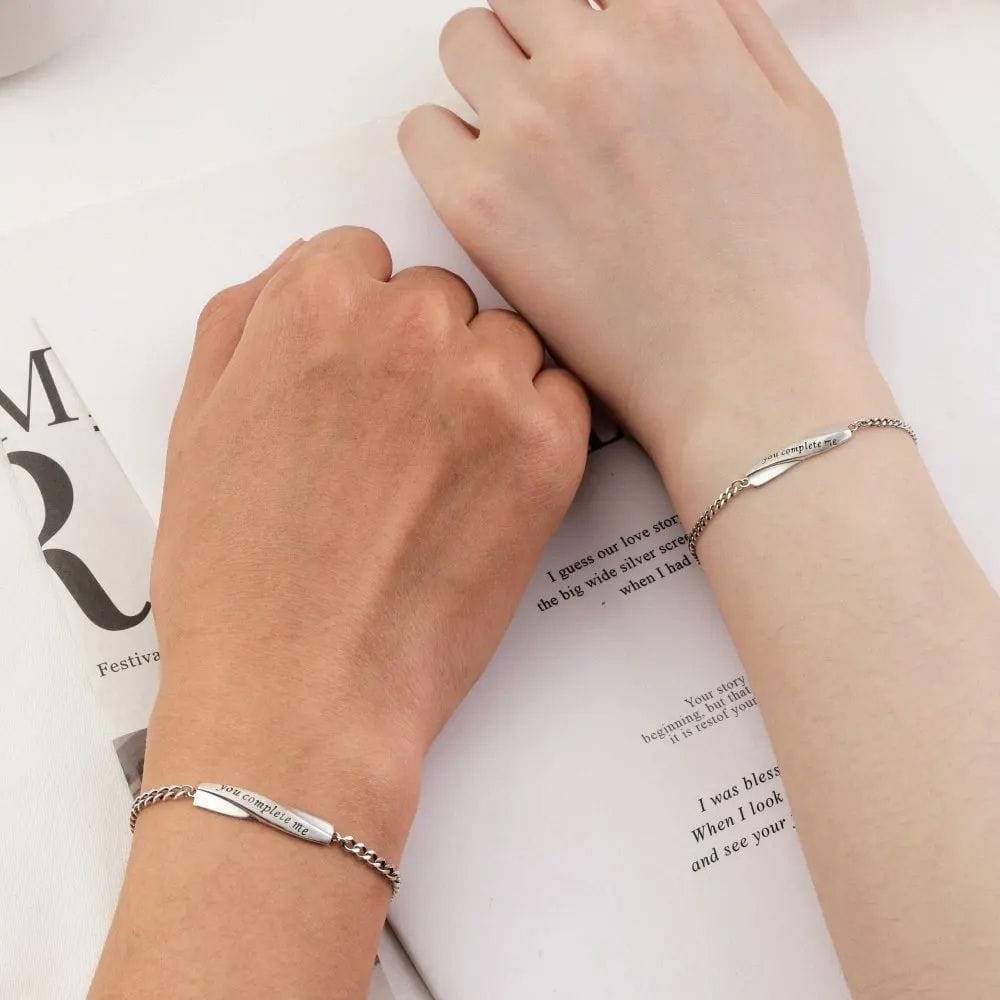 Bracelet En Commun Argent