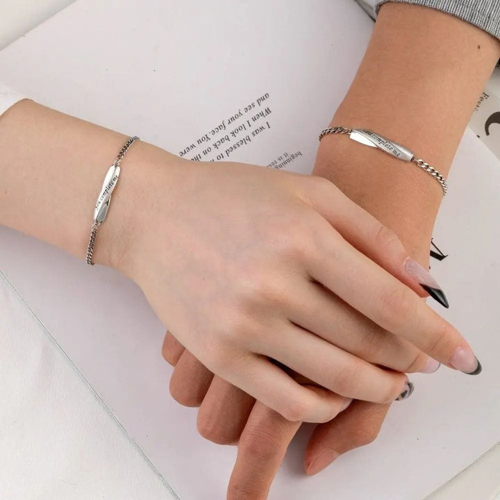 Bracelet En Commun Argent
