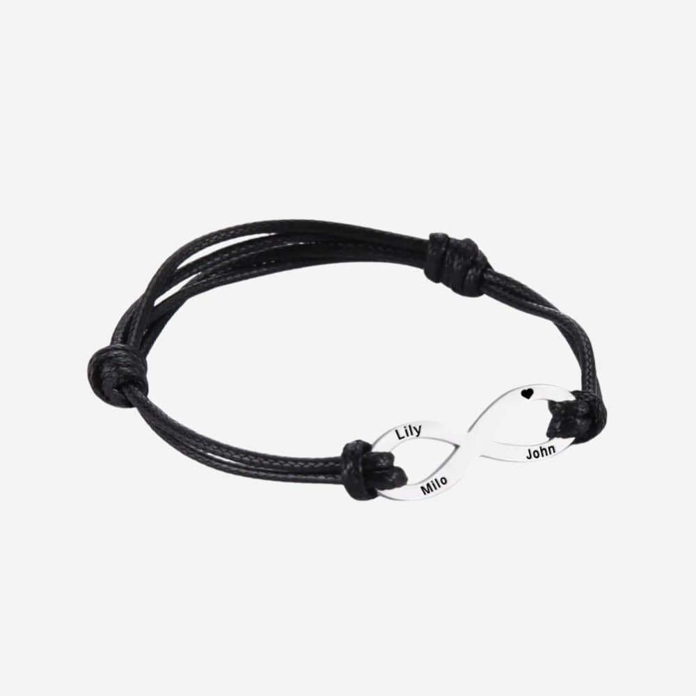 Bracelet en Commun Personnalisé Argent / Ajustable