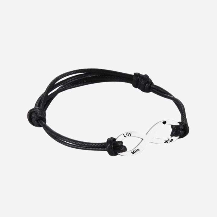 Bracelet en Commun Personnalisé Argent / Ajustable