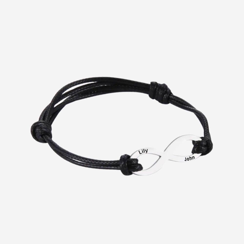 Bracelet en Commun Personnalisé Argent / Ajustable