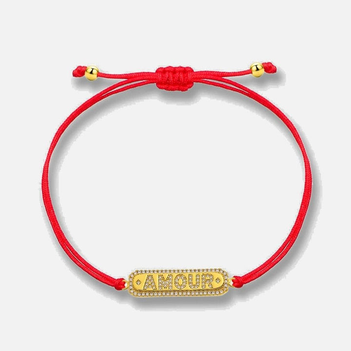 Bracelet Femme Amour Rouge