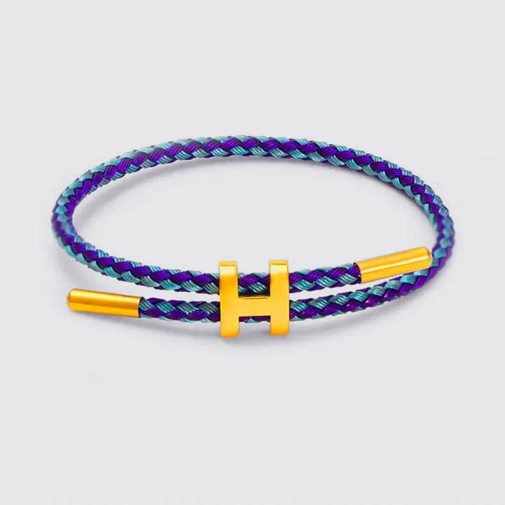 Bracelet Homme Femme Duo Bleu / Ajustable
