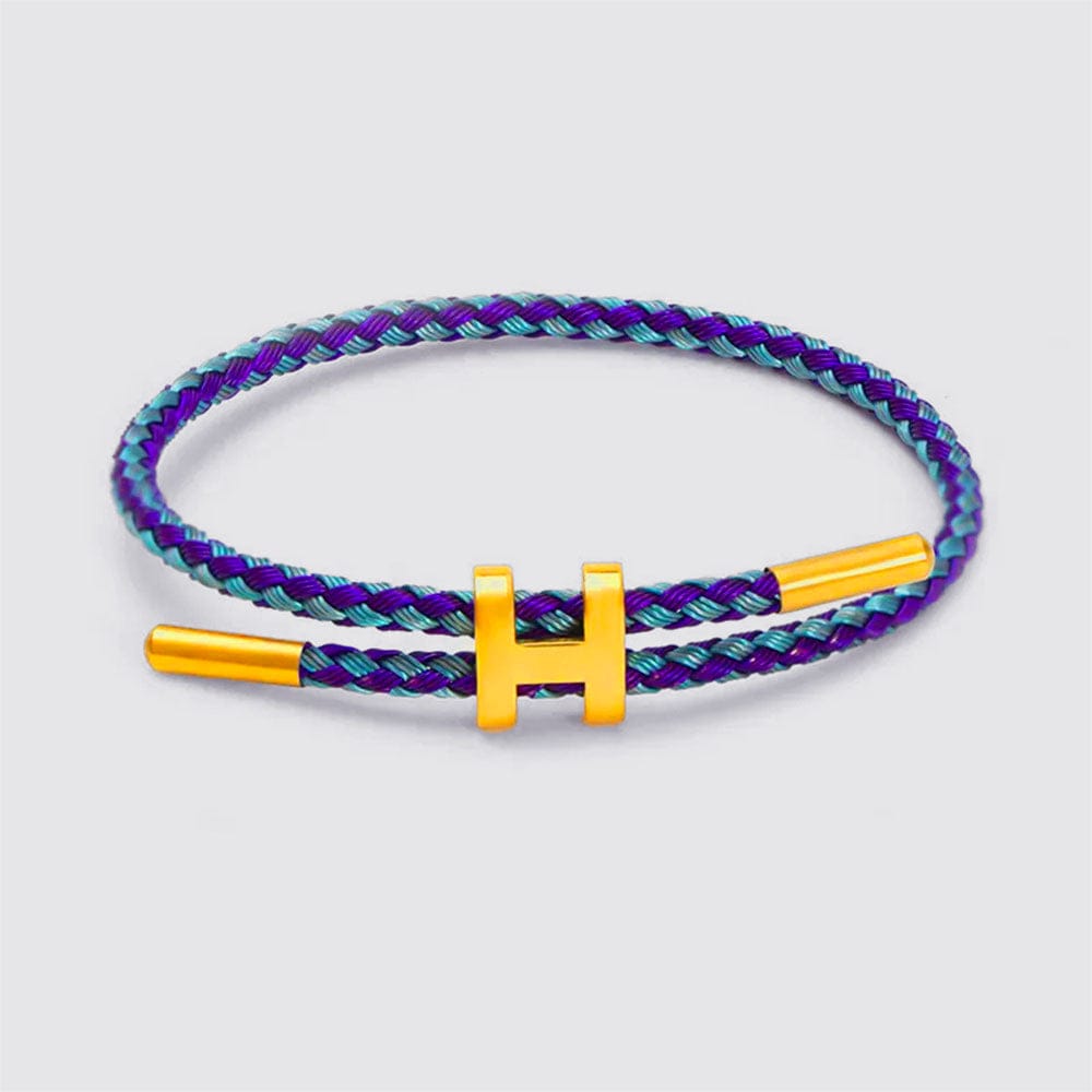 Bleu / Ajustable Bracelet Couple