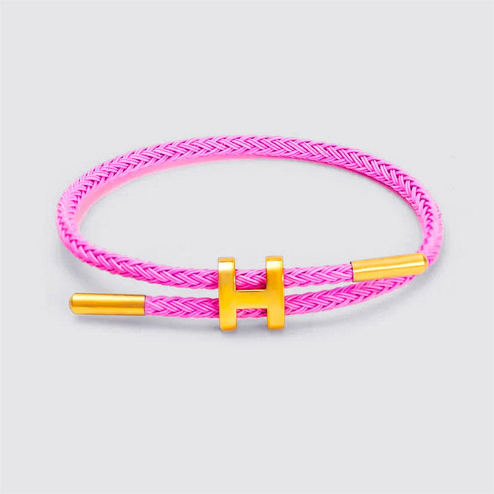 Bracelet Homme Femme Duo Rose / Ajustable