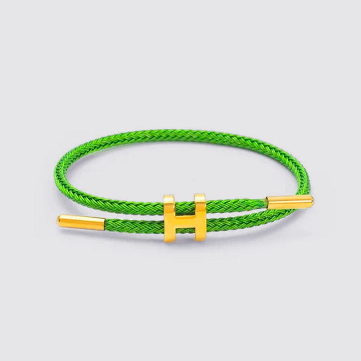 Vert / Ajustable Bracelet Couple