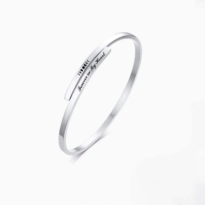 Bracelet Jonc à Graver Argent