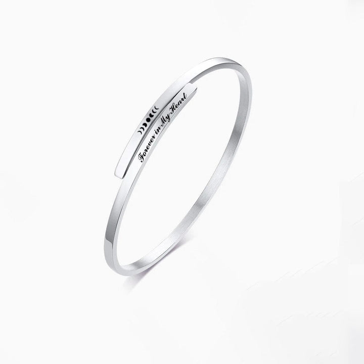 Bracelet Jonc à Graver Argent