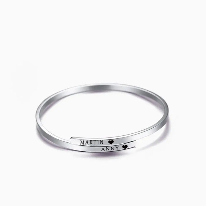 Bracelet Jonc à Graver Argent