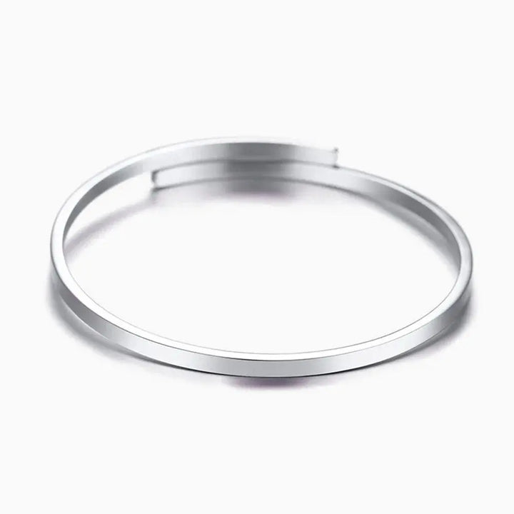 Bracelet Jonc à Graver Argent