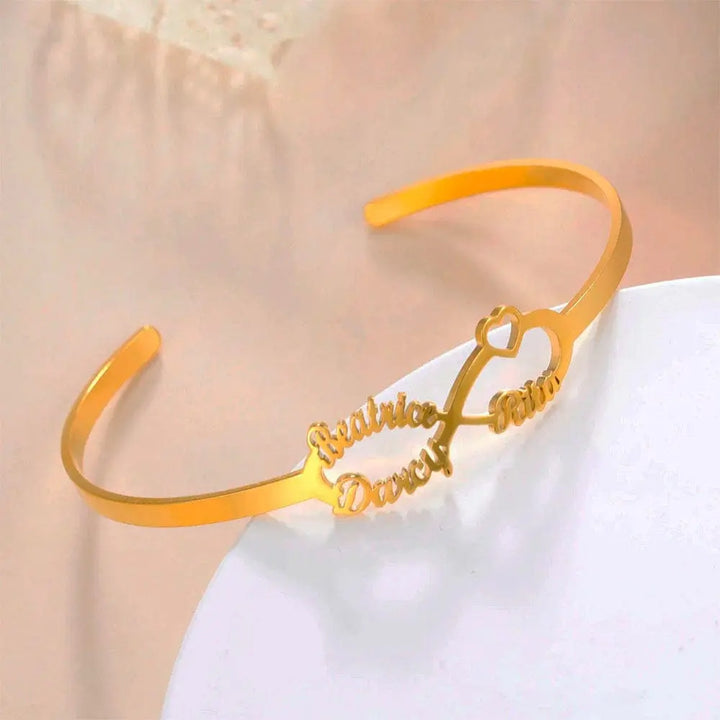 Bracelet Jonc Personnalisé La Meilleure Amie