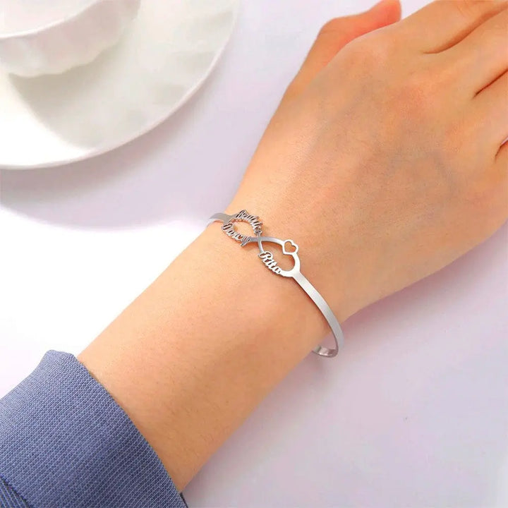 Bracelet Jonc Personnalisé La Meilleure Amie