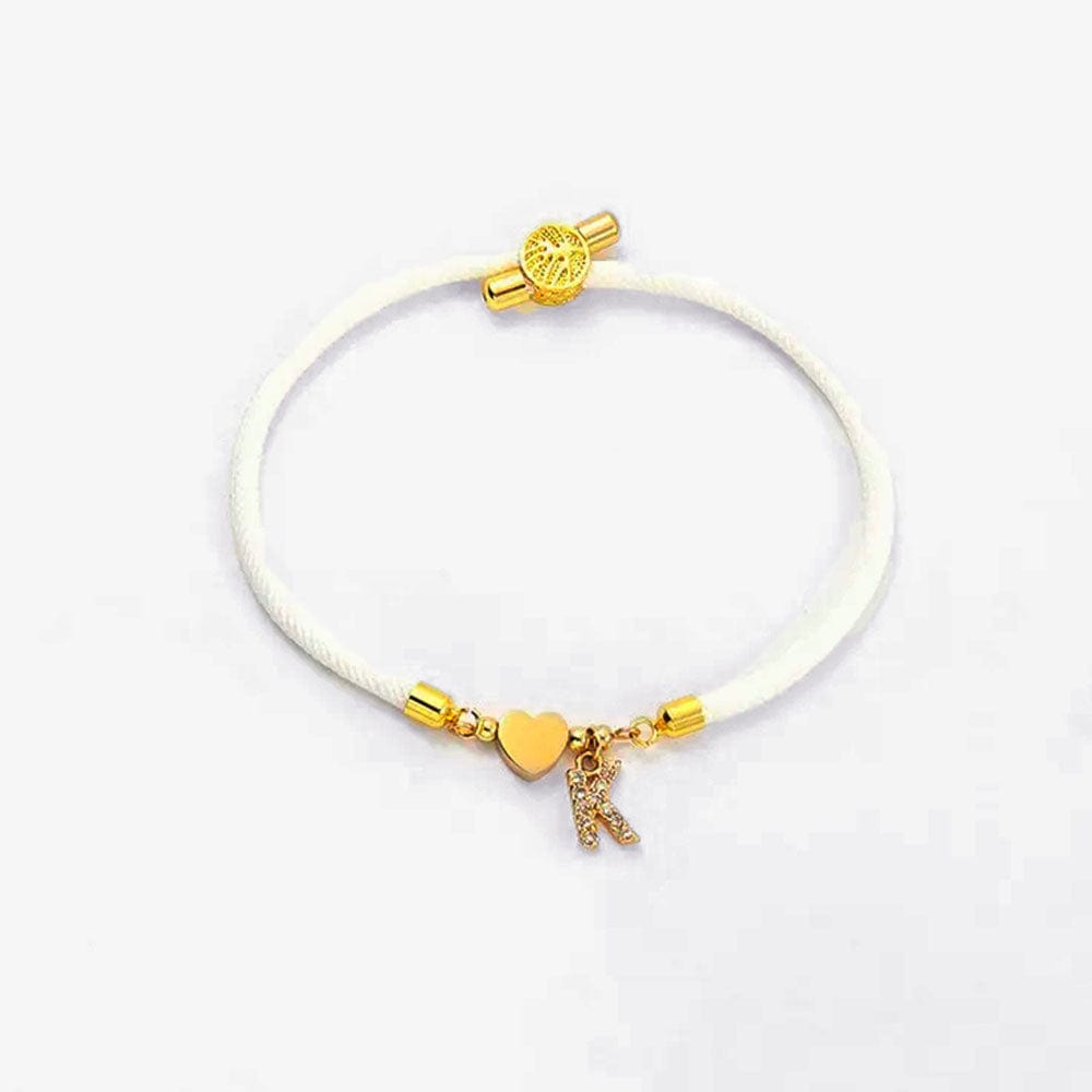 Bracelet Meilleure Amie Pour 2 Blanc / A