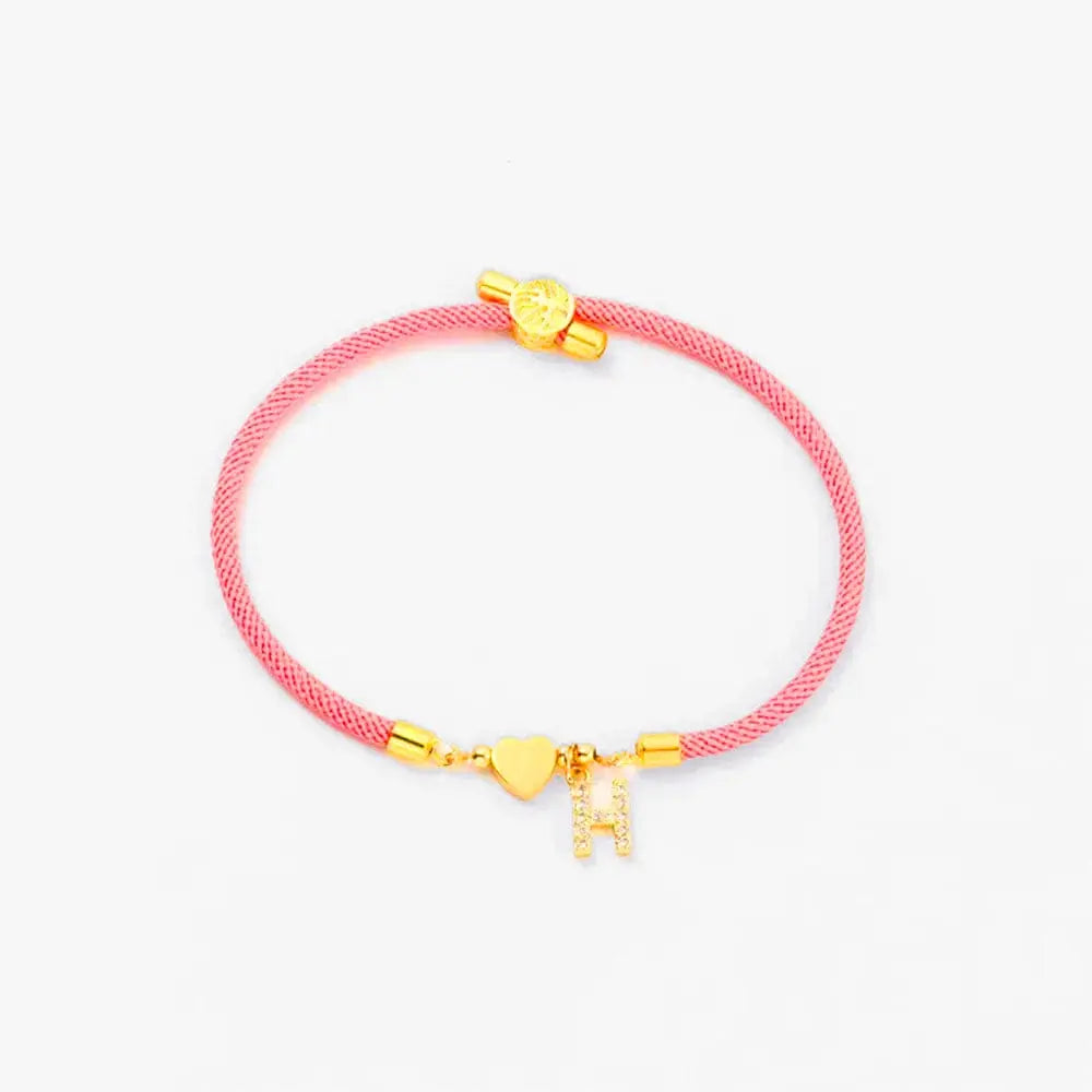 Bracelet Meilleure Amie Pour 2 Rose / A