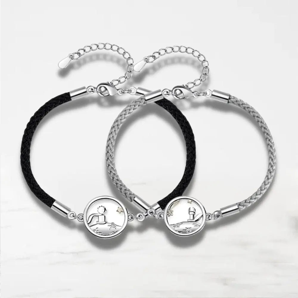 Bracelet Petit Prince Bracelet Couple Quai Des Amours 2-Bracelets Ajustable
