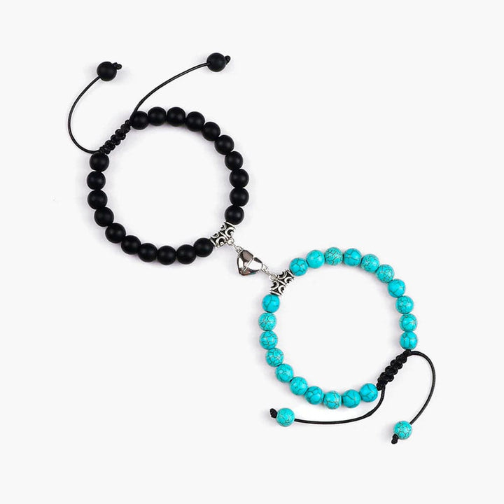Bracelet Pierre De l'Amitié Matte-Blue