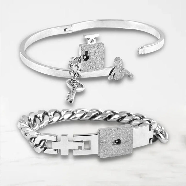 Bracelet Pour Amoureux Bracelet Couple Quai Des Amours Carré