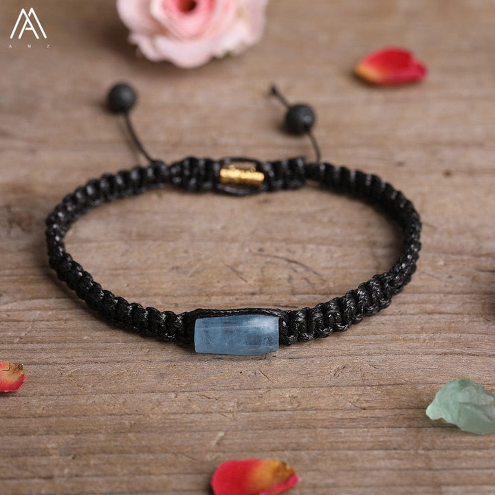 Bracelet Union Couple Kyanite-Bleu / Ajustable